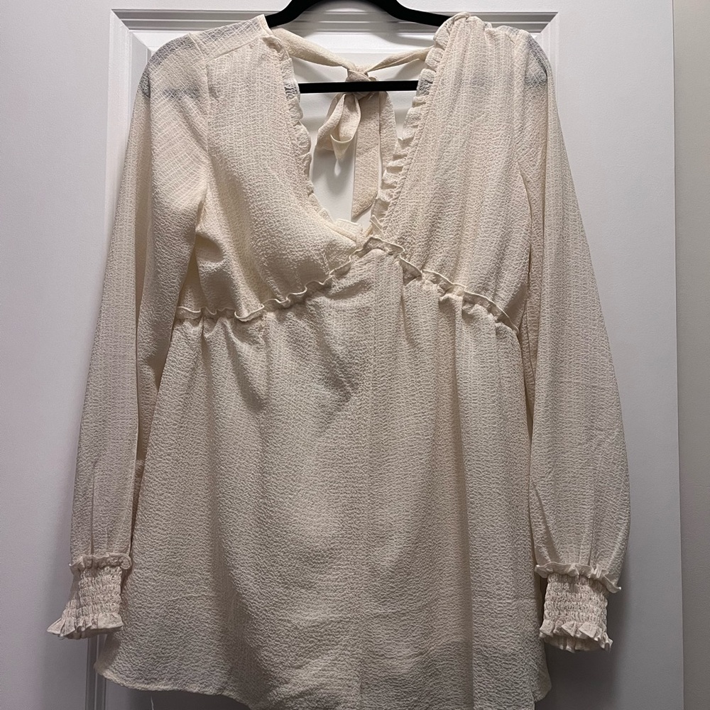 White jumpsuite